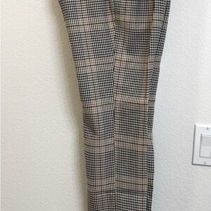 H&M Black and Tan Dress Pants with Tailored Fit
